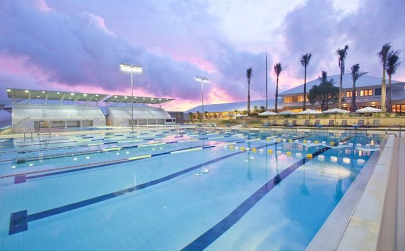 Olympic sized pool at Thanyapura