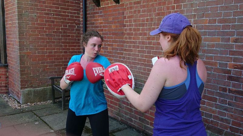 GI Jane UK Bootcamp boxing